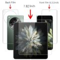 OnePlus Open Screen Protector - Front, Back, Inside with Camera Protection - Soft TPU Hydrogel Tran. 