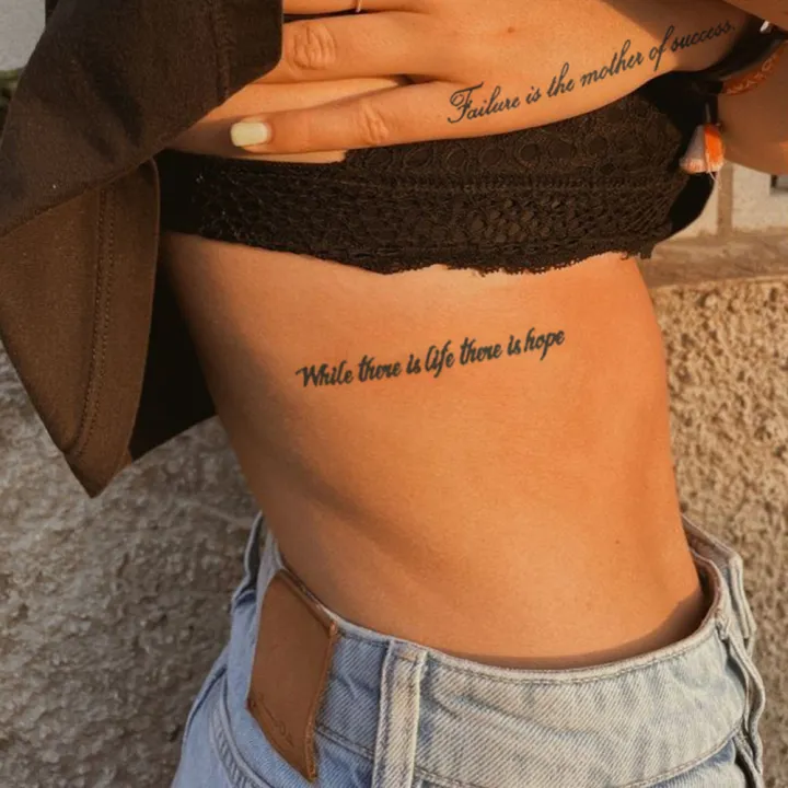 Juice%20Ink%20Lasting%20English%20Word%20Waterproof%20Temporary%20Tattoo%20Sticker%20Black%20Letter%20Feather%20Fonts%20Fake%20Tattoo%20Body%20Art%20Men%20Women%20Arm%20-%20Image%204