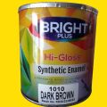 budget and pocket Friendly, Bright Plus Hi Gloss synthetic Enamel, 3.64 litre Gallon, Oil Paint, available in different colors with free shipping nation wide for limited time only. 
