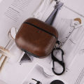 Retro Leather PU Case For AirPods 4 4th ANC 2024 Cover With Cleaner Pen Headphone Wireless Charging Box For AirPods 4 Coque Capa. 