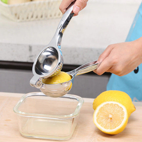 NEW Squeeze Freshness to Perfection Stainless Steel Manual Hand Press Lemon Juice Fruit Orange Citrus Juice Tool - Lemon Chip Machine