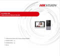 IP Video Intercom Kit DS-KIS603-P (C) Original Hikvision. 