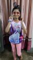 Premium Quality Girls 3D Print Pink Graphic Frozen Tops.