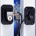 Password Baby Safety Lock Home Security Protection Window Securities Lock 4-Round Cipher Window Lock For House Refrigerator. 