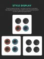 DATA FROG Silicone Thumb Grip Caps for Switch 2 Joy-Con Controller Anti-Slip Joystick Cap Cover Compatible with NS2 Accessories.