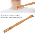 Bamboo Back Scratcher Body Massage Roller. 