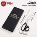 PIN Lightweight Heavy Duty Tailor Scissors 8"10"12", Premium Knife Edge Fabric Shears for Clothes, Leather & Office.