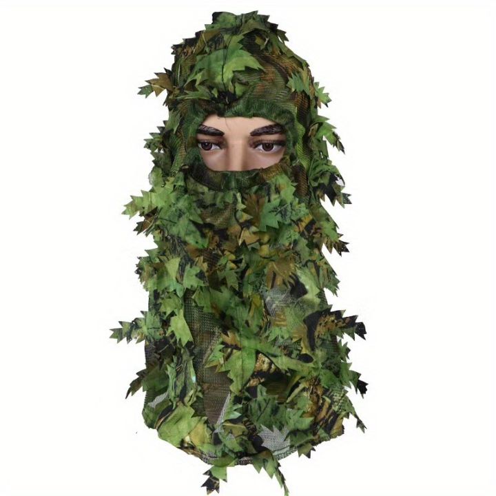 1pc%20Suit%20Camouflage%20Leafy%20Hat%203D%20Full%20Face%20Mask%20Headwear%20Turkey%20Camo%20Hunter%20Hunting%20Accessories%20-%20Image%207