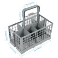 1PCS Dishwasher Cutlery Basket Knife Fork Storage Basket for Bauknecht Whirlpool Indesit Hotpoint Dish Washer Accessories. 