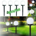 Practical New 2 Pc Outdoor Solar Lights Waterproof LED Solar Power Outdoor Garden Light Yard Lawn Road Spot Lamp Patio Landscape. 
