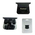Original Quality Replacement Blade Fit For Kemei 2299 Hair Trimmer, Made of DLC Carbon Steel, with 2pcs Screw. 