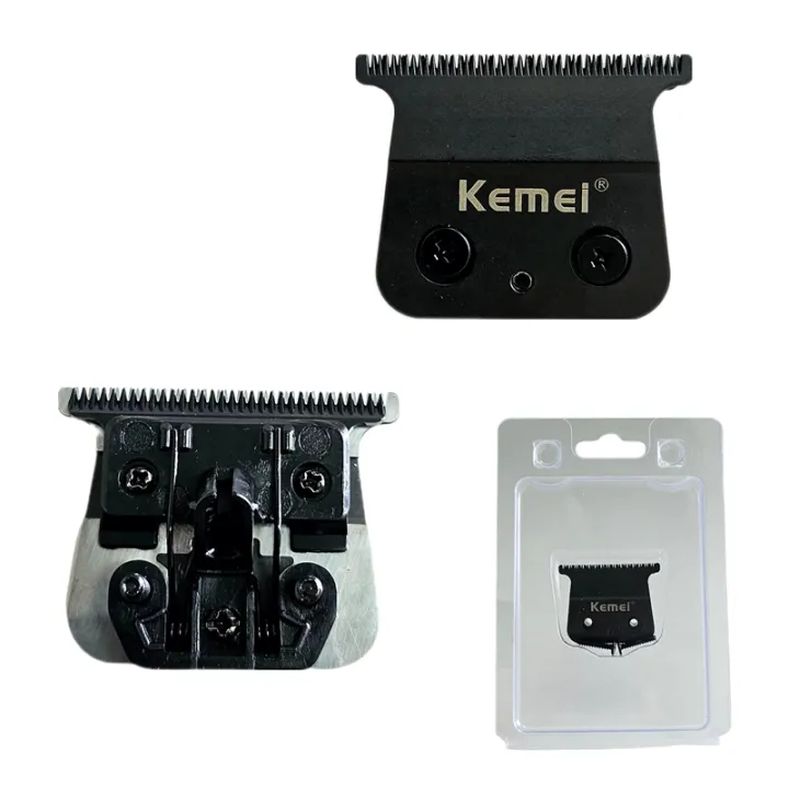 Original%20Quality%20Replacement%20Blade%20Fit%20For%20Kemei%202299%20Hair%20Trimmer,%20Made%20of%20DLC%20Carbon%20Steel,%20with%202pcs%20Screw%20-%20Image%202