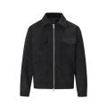 Autumn Jackets Oversize Casual Clothes High Street Pockets Laper Zipper Suede Thick Coat Mens Windbreaker Loose. 