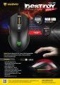 🚀Fast Delivery🚀Nubwo Marco gaming mouse NM-85 destroy RGB LED 4800 dpi gaming mouse programmable macro key mouse a824e. 