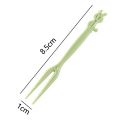 20 pcs Fruit Fork Mini Children Snack Cake Dessert Food Fruit Pick Toothpick. 