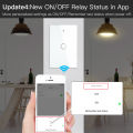 MOES ZigBee Touch Smart Light Switch With Neutral/No Neutral , US Wall Switch No Capacitor Smart Life/Tuya Works with Alexa lightify. 