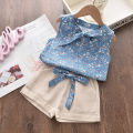 New Summer Baby Girls Clothes Children Sleeveless Vest Shorts 2Pcs/Sets Toddler Clothing Infant Fashion Costume Kids Tracksuits. 