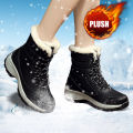 Ankel Boots for Women Winter Outdoor Warm Snow Boots Chunky Platform Waterproof Non-slip Warm Shoes Woman Boots Plus Size Casual. 