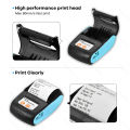 58mm Mini Receipt Bill Printer Thermal Printing Wireless Mobile Bluetooth Maker Compatible with Android/iOS/Windows System. 