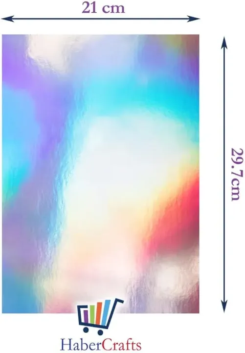 Holographic%20Card%20A4%20Silver%20Rainbow%20Card%20Metallic%20Holographic%20Paper%20Thick%20210gsm%20Card%20Shiny%20Rainbow%20Silvered%20Sheets%20Foil%20Activity%20Craft%20Scrapbooking%20Cardstock%20With%20Iridescent%20Shimmer%20Finish%20(10%20Sheets)%20-%20Image%207