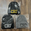 Warm Outdoor Knitted Plush Hat Cristiano Ronaldo CR7 Hats Embroidery Football Cap Cosplay Cr7 Unisex Accessories Party. 