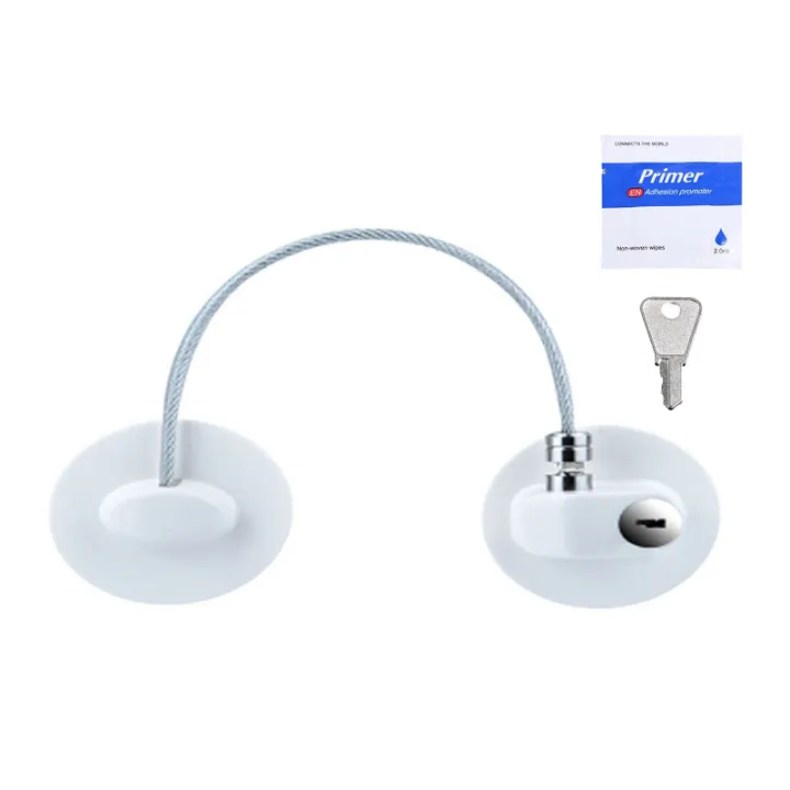1%20Pc%20Door%20Lock%20Child%20Safety%20Lock%20Cabinet%20Fridge%20Stainless%20Steel%20Cable%20Protection%20Kids%20Baby%20Home%20Window%20Lock%20Strong%20Fix%20-%20Image%207