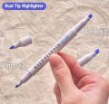 15 pcs dual tip chisel highlighters midliners aesthetic stationary pastel marker highlighter pens. 