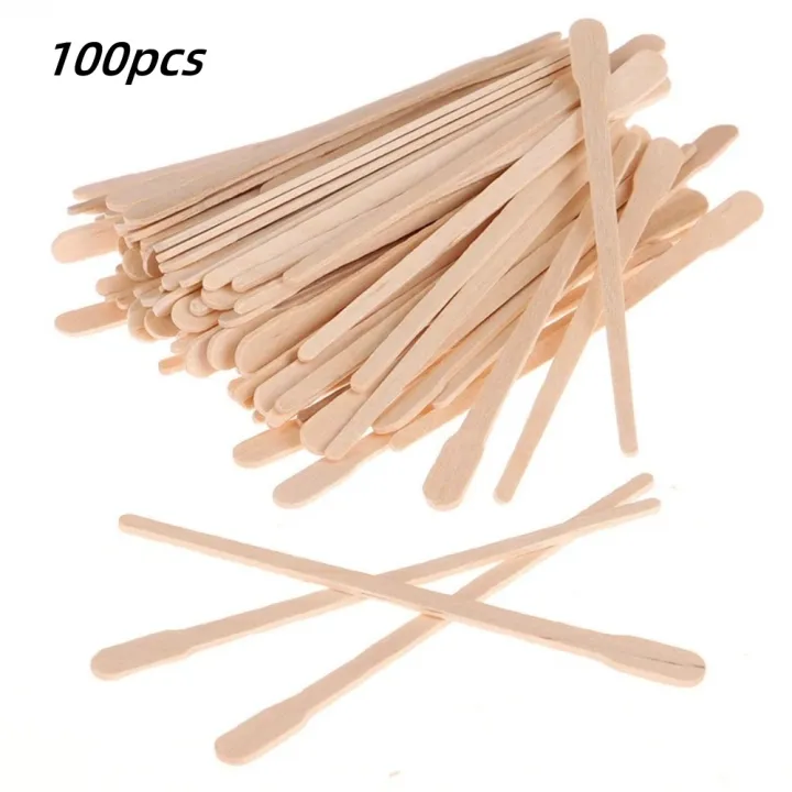 100PCS%20Woman%20Wooden%20Hair%20Removal%20Stick%20Disposable%20Depilation%20Spatula%20Wax%20Sticks%20Wood%20Face%20Eyebrows%20Waxing%20Spatula%20Beauty%20Tool%20staloofy%20hair%20-%20Image%203