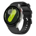 Soft Silicone+Leather Strap for Samsung Galaxy Watch 7 6 5 4 40mm 44mm Bracelet Wristband Watch 6 4 Classic 43/47mm 42/46mm Belt.