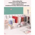 4-compartment book shelf file box folder book holder book storage box file box A4 C158. 