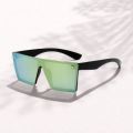 Fashion Oversized Frame Square Women's Sunglasses Casual Street retro Style Decorative Glasses.