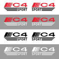 2PCS Car Rearview Mirror Stickers For Citroen Berlingo C1 C2 C3 C4 C4L C5 C6 C8 C-Crosser C-ELYSEE Jumpy Nemo PICASSO Xsara VTS. 