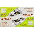 High Quality  Amilex Stainless Steel Indian Double Burner Gas Cooker - with warranty. 