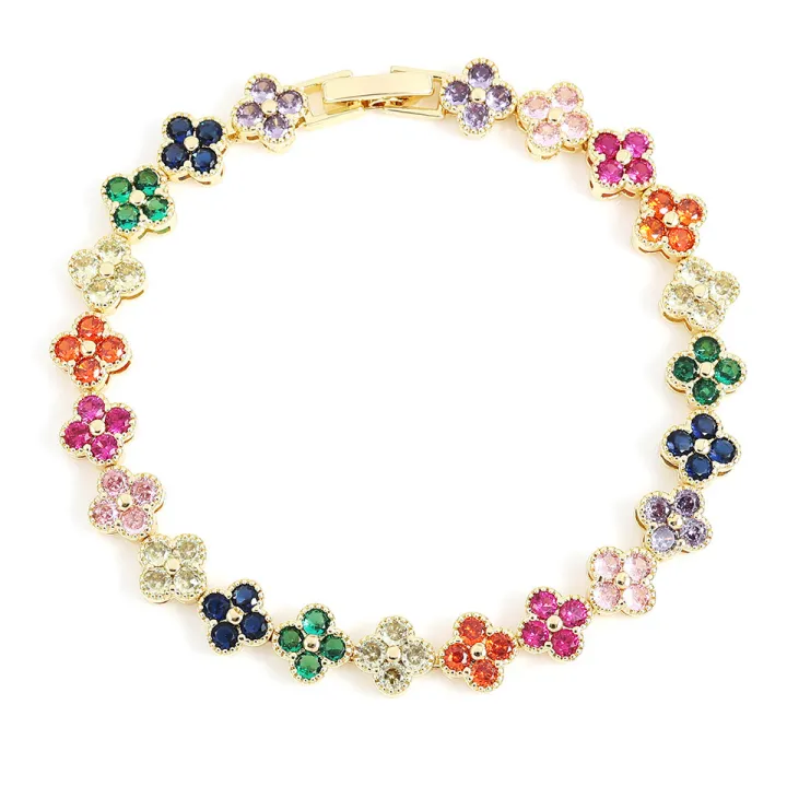 1pc%20Rainbow%20Colorful%20Clover%20Zircon%20Bracelet%20Fashion%20Charm%20Gorgeous%20Charm%20Exquisite%20Cute%20Sweet%20Shining%20Crystal%20Jewelry%20-%20Image%205