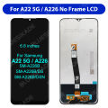 IPS Display For Samsung Galaxy A22 4G LCD A225 Display Touch Screen For Samsung A22 5G Display A226 LCD Digitizer Replace Parts. 