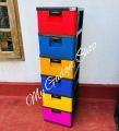 Drawer Cupboard 6 in 1 Rattan design uniplast baby drawer cupboard office drawer cupboard multi blue pink storage wardrobe. 
