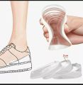 1-3cm Invisible Height Increase Insole Soft Silicone Gel Insoles for heel spurs pain Foot Massager Care cushion Half Heel Insole.