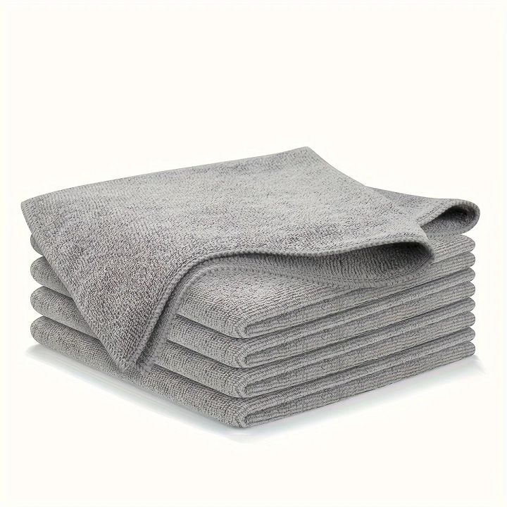 5/10/20pcs%20Kitchen%20Towel,%20Ultra-fine%20Fiber%20Light%20Gray%20Cleaning%20Cloth%20Set,%20Absorbent,%20Soft%20And%20Stain-removing%20Cloth%20-%20Image%207