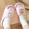 Cute Cat Decoration Soft Cloud EVA Indoor Slippers Women Summer 2026 Comfort Thick Bottom House Slippers Girl's Cartoon Slides. 