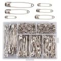 Pack of 60 pcs different sizes safety pins /Scarf pin/ Hijab pin/ cloth pin/Brooches/Craft. 