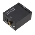 Digital fiber coaxial to Analog Digital to Analog decoding digital to analog audio converter. 