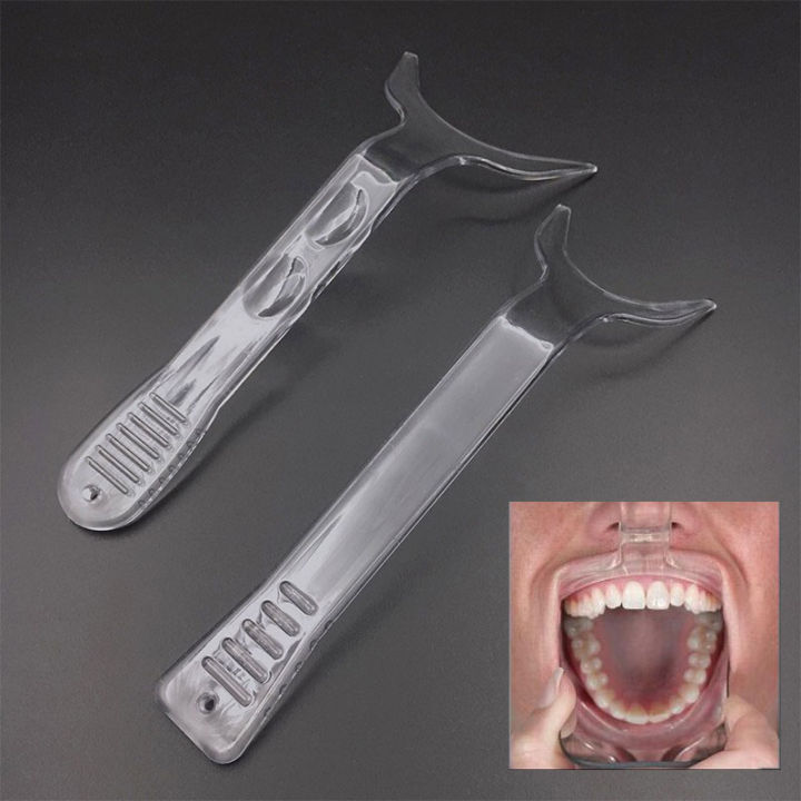 1Pcs Dental Lip Pressure Retractor Orthodontic Intraoral Cheek Lip Retractor Plastic Teeth Mouth Opener