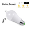 E27 LED Bulb PIR Motion Sensor 110V 220V 12W 15W 18W Dusk Dawn LED Light Lamps Spotlights Night Light For Home Stair Hallway. 