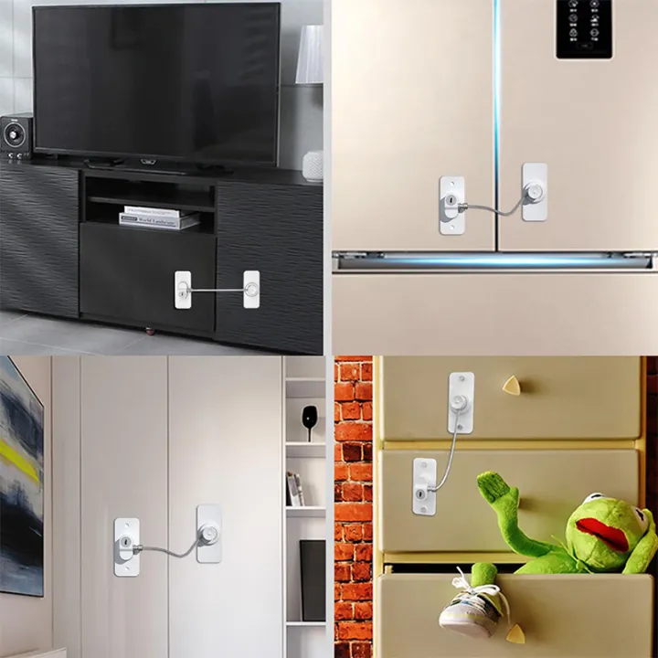 Safety%20lock%20Door%20and%20window,Fridge%20Lock,Traceless%20Adhesive%20No%20Drilling,Child%20Safety%20Cabinet%20Locks,for%20Fridge,Cabinet%20Locks,%20Draw%20-%20Image%205