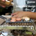 〔E〕Small Camping Frying Pan Outdoor Mini Portable Grill Pan BBQ Baking Dish For Travel Hiking Picnic Camping Cookware〔Winter5〕. 