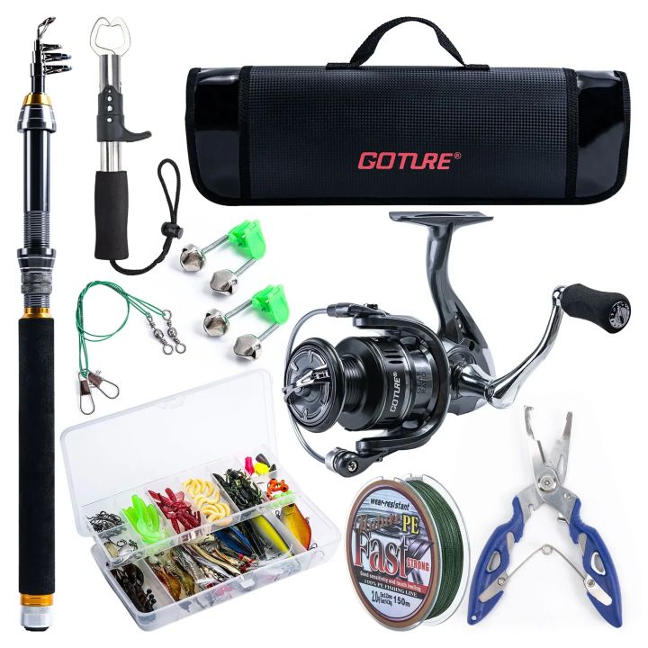 Goture%20Sea%20Fishing%20Rod%20Full%20Combo%201.8-2.7m%20Telescopic%20Fishing%20Pole%20Spinning%20Reel%20Baits%20Lines%20Set%20Tackle%20with%20Travel%20Fishing%20Bag%20-%20Image%207