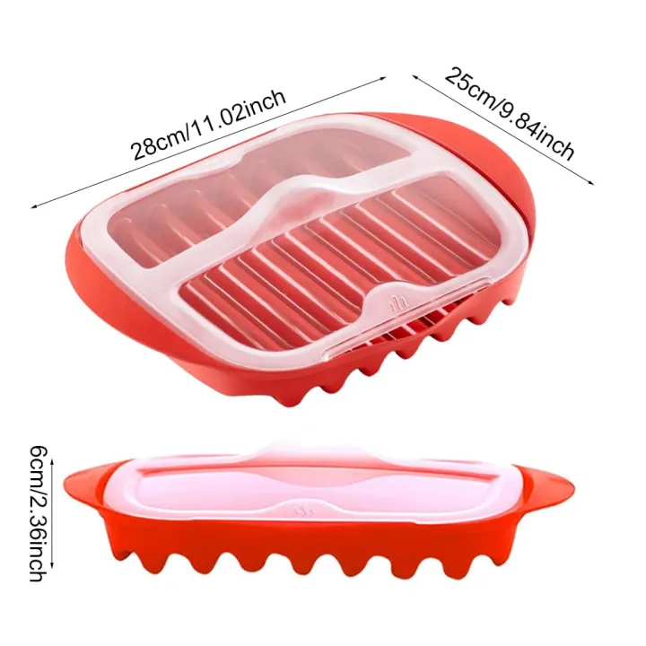 Microwave%20Bacon%20Baking%20Tray%20(With%20Splash-Proof%20Cover)%20Bacon%20Baking%20Tray%20Convenient%20And%20Fast%20Maker%20Efficient%20Kitchen%20Cooking%20Tool%20-%20Image%204