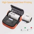 80mm Portable Thermal Printer Wireless Bluetooth Mobile Pocket Bill Printer Android Phone PC Printer MTP-3 Thermal Printer. 