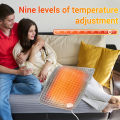 Electric Heating Waist Belt Hot Compress Therapy Thermal Blanket Leg Back Abdomen Uterus Massage Heating Pad Warming Brace. 