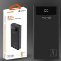 FASTER S20 PD-20W Qualcomm Quick Charge 3.0 Power Bank 20000 MAh With Digital Display. 